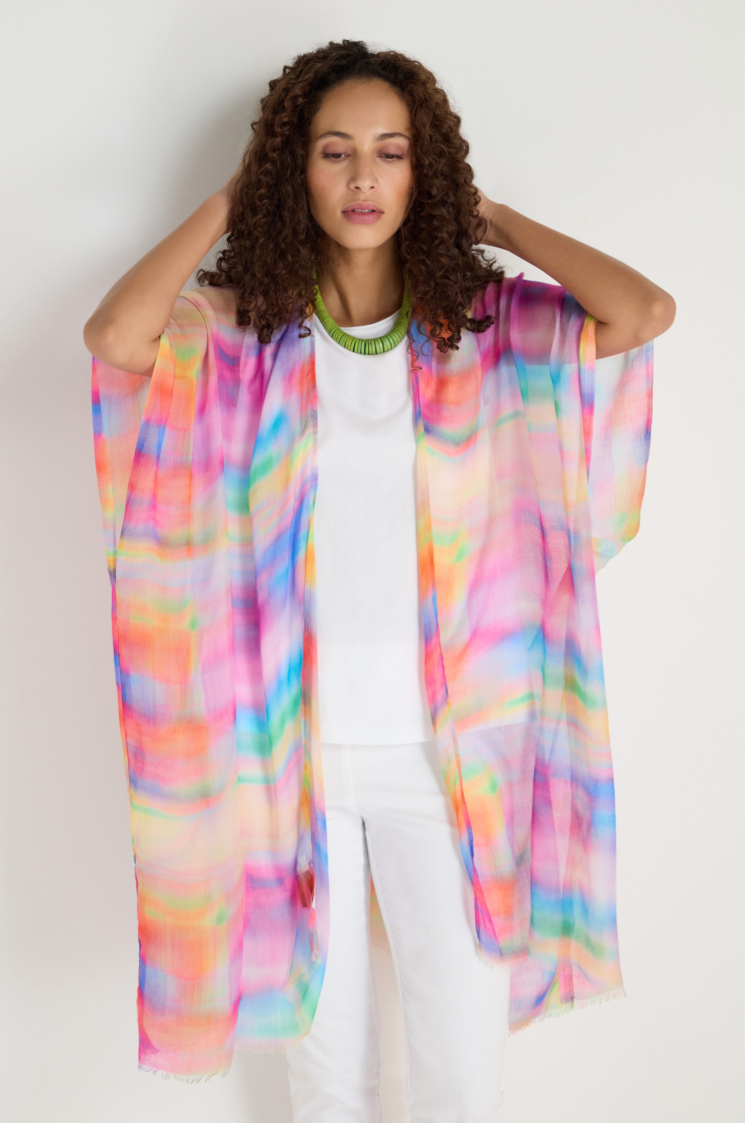 Painted Horizon Kimono