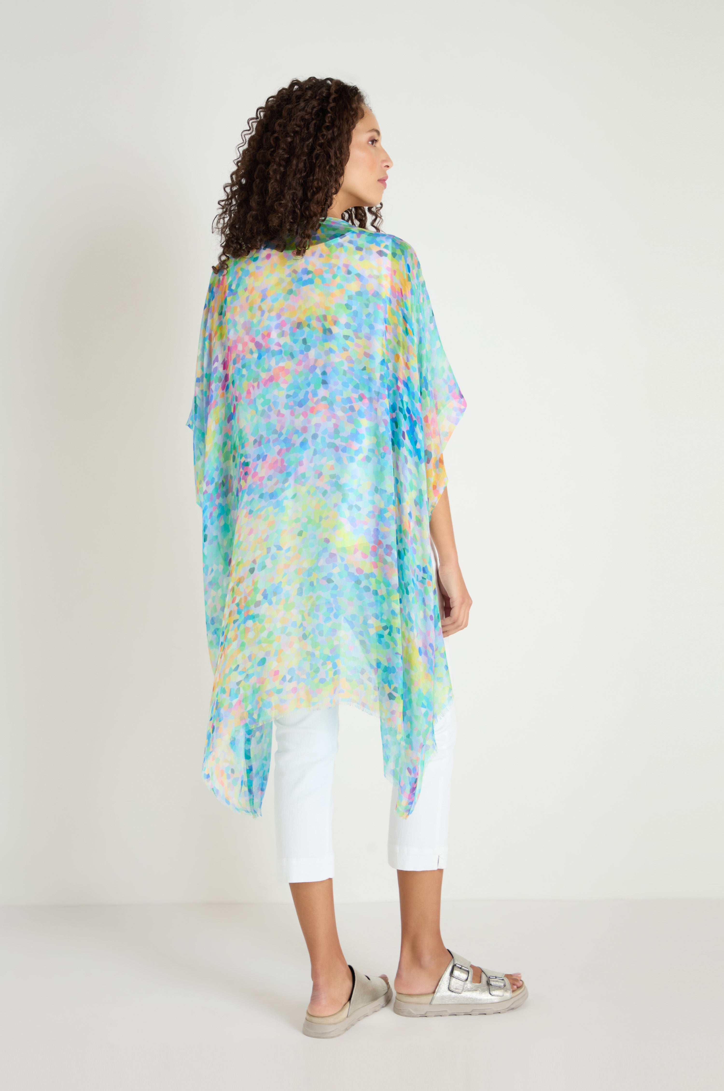 Summer Confetti Burst Kimono