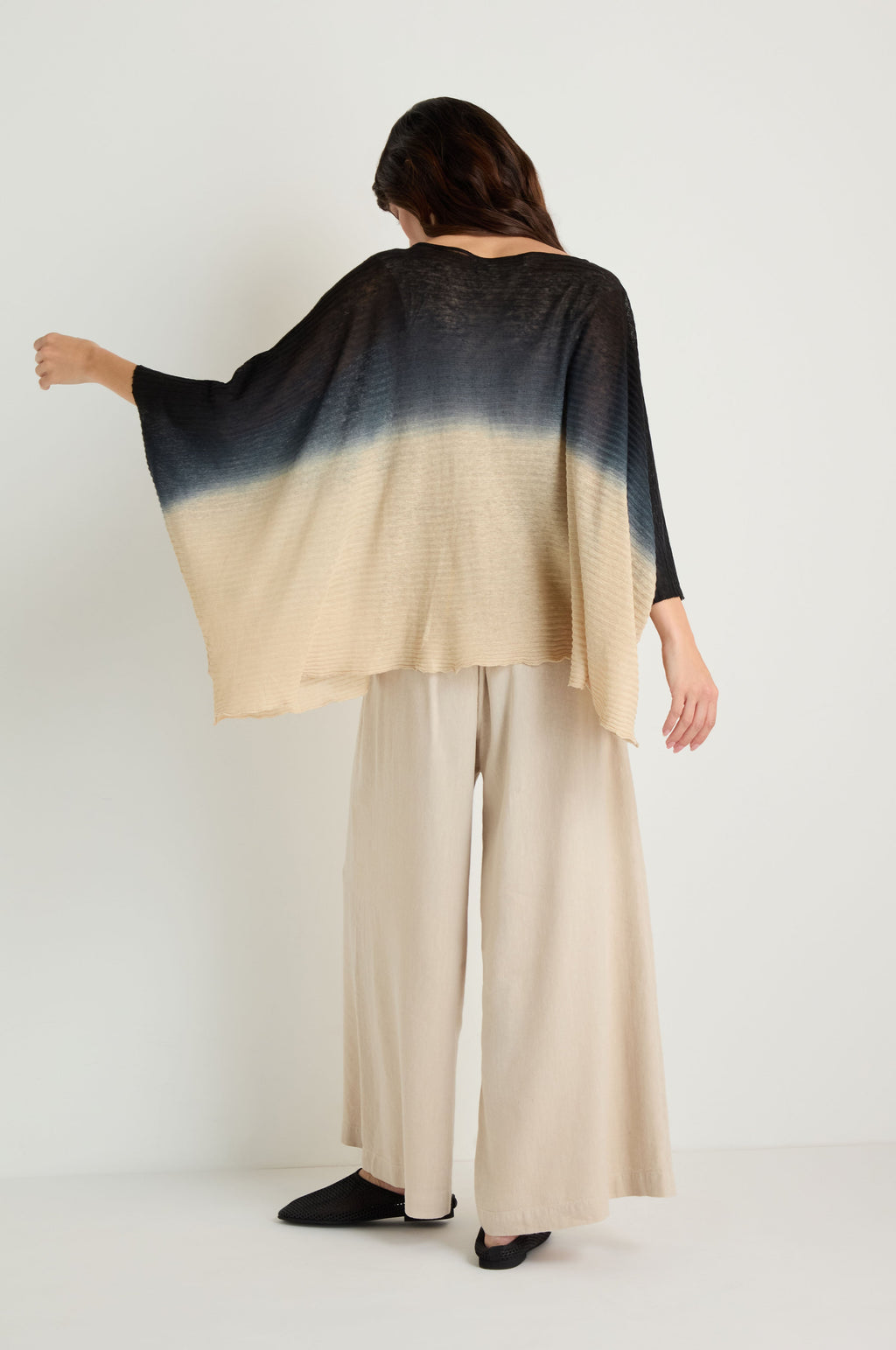 Dip Dye Knit Easy Top