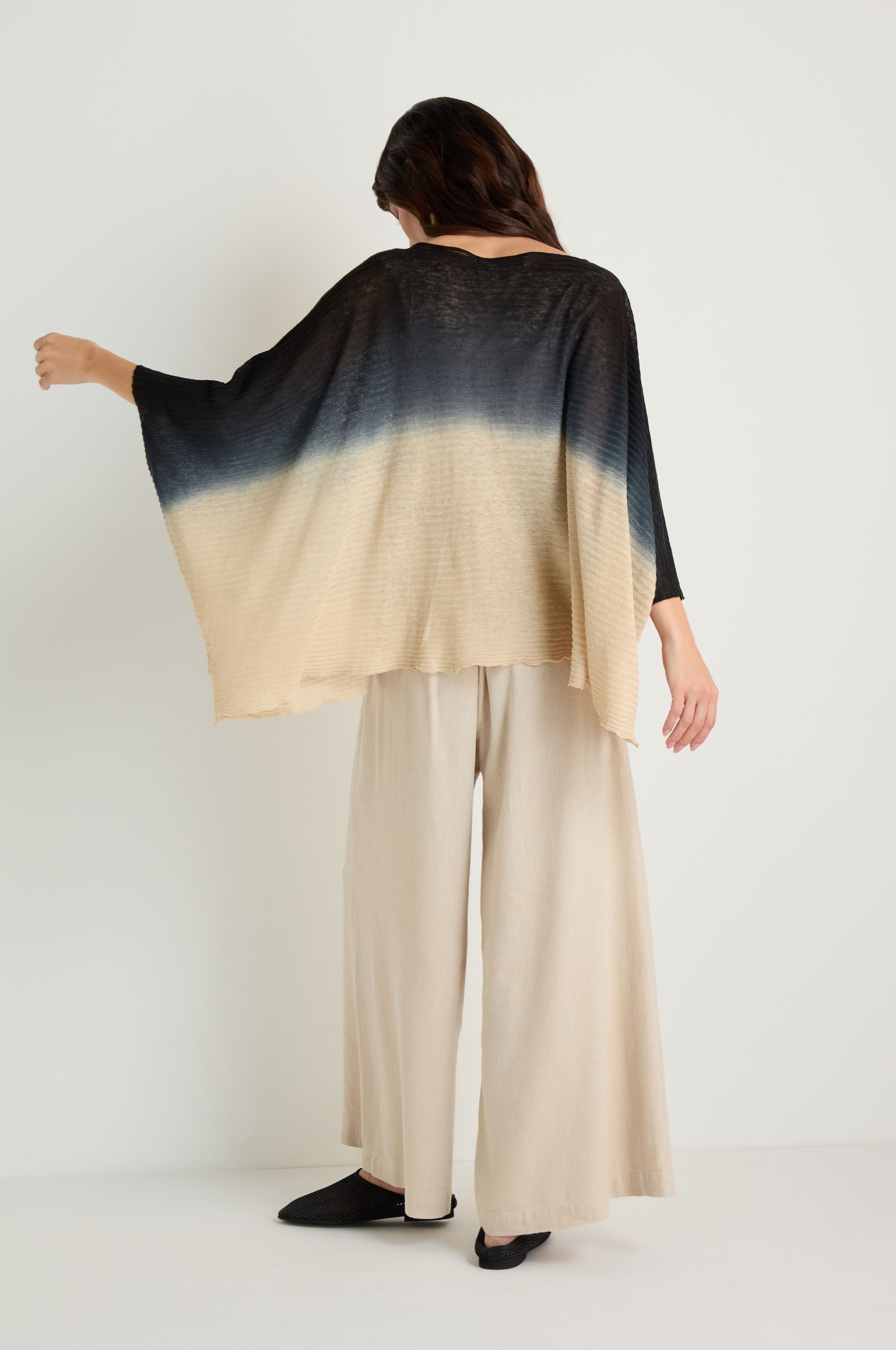 Dip Dye Knit Easy Top