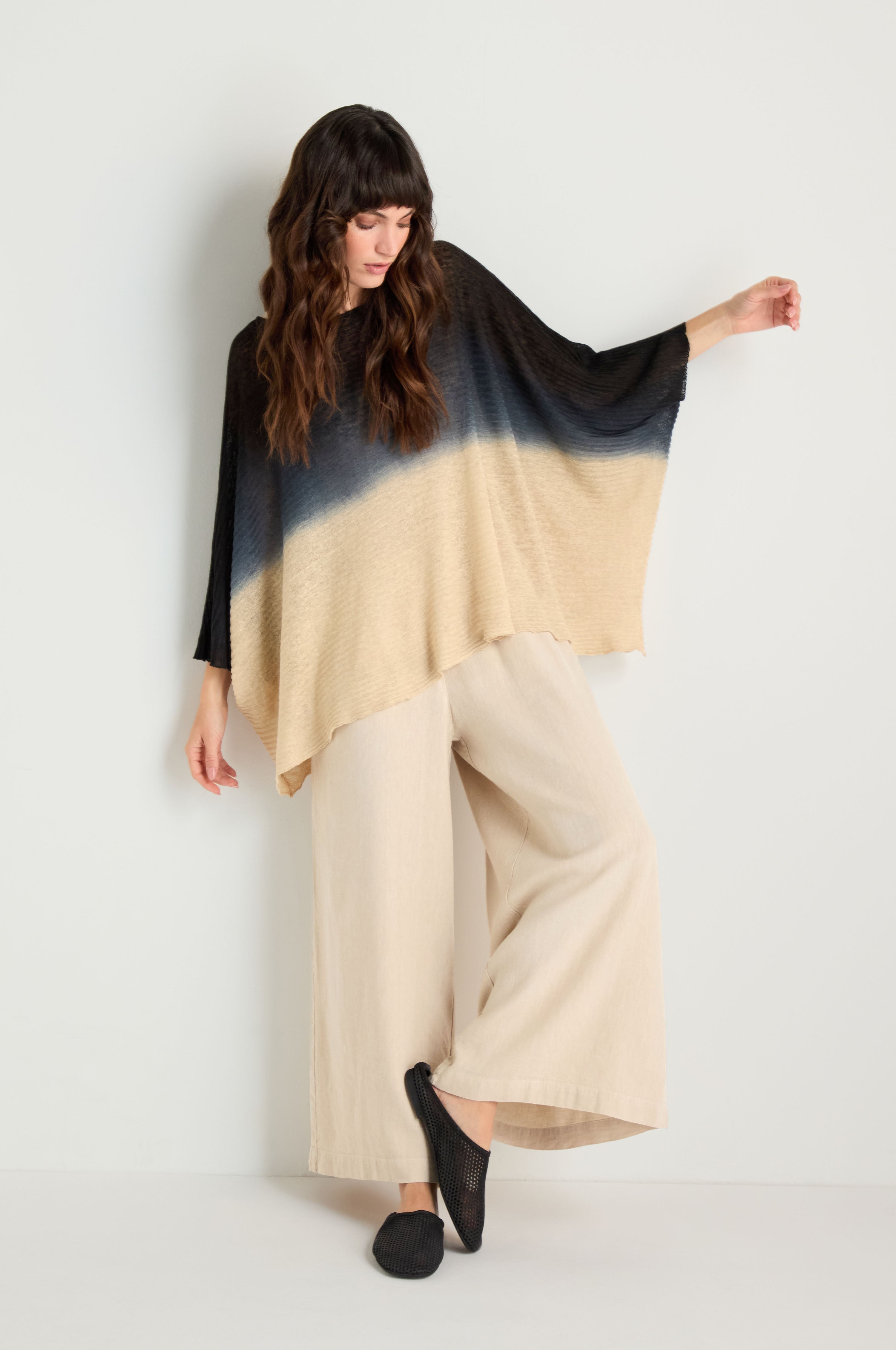 Dip Dye Knit Easy Top