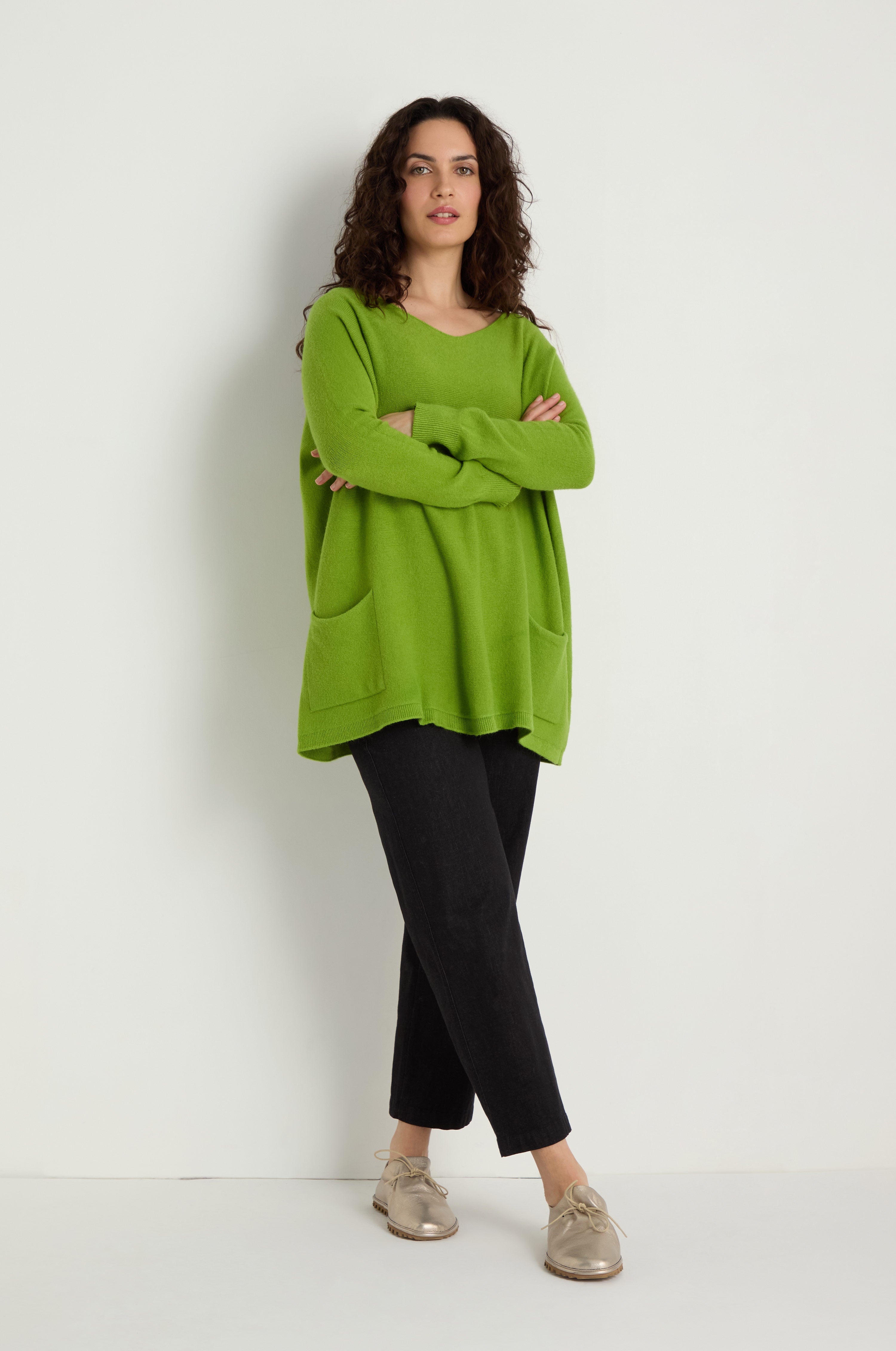 Two Pocket Oversize Knit