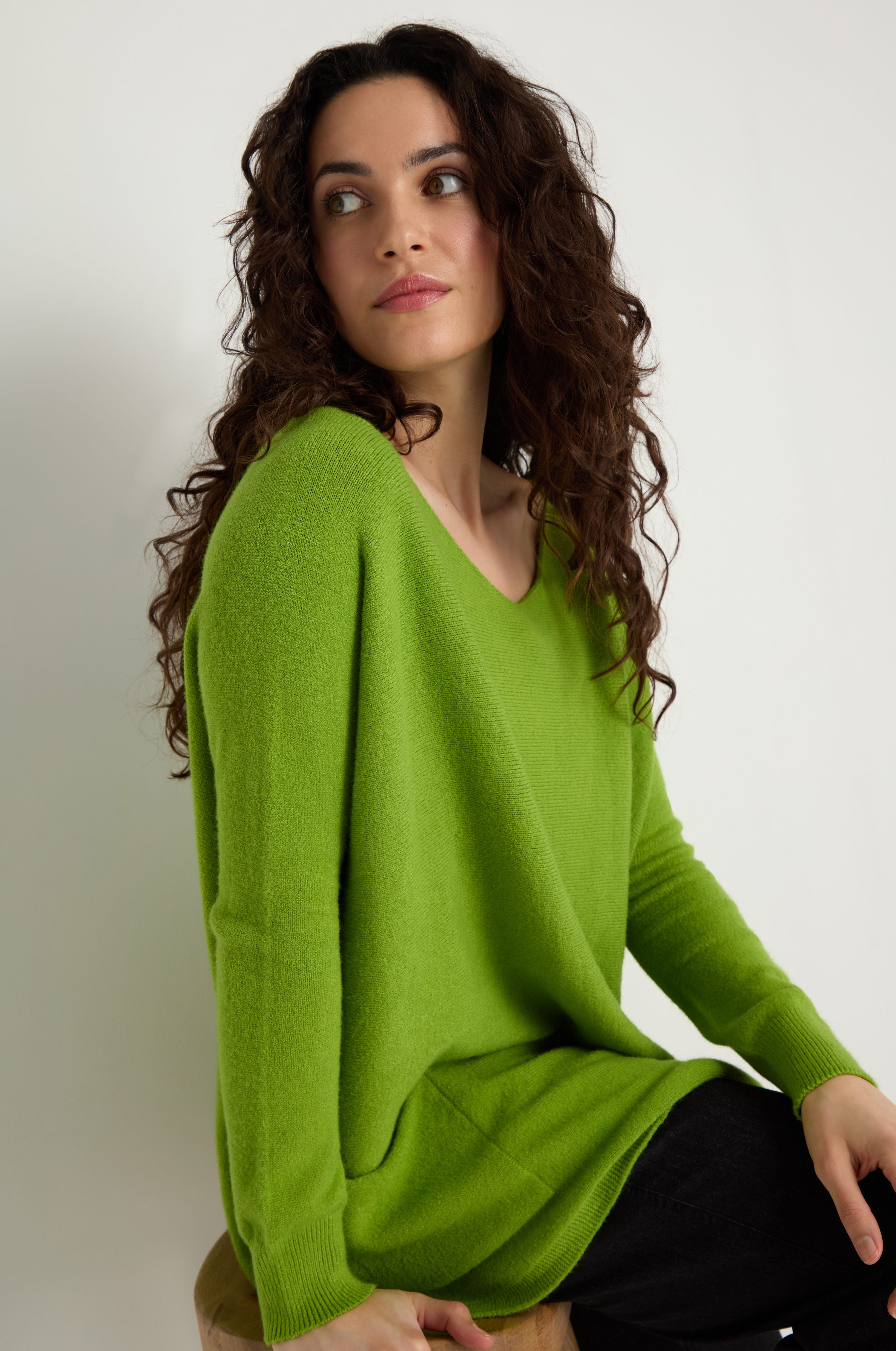 Two Pocket Oversize Knit