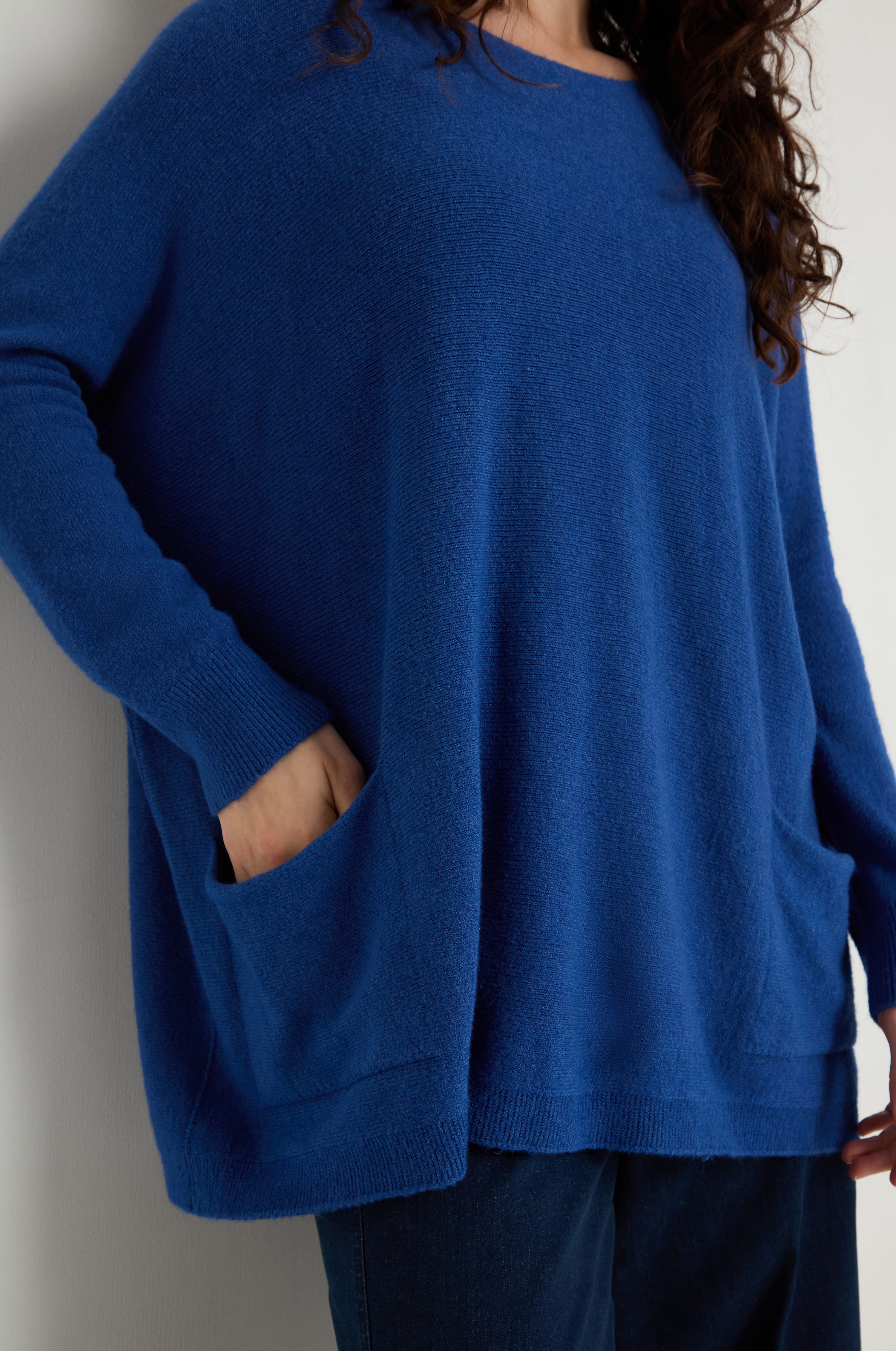 Two Pocket Oversize Knit