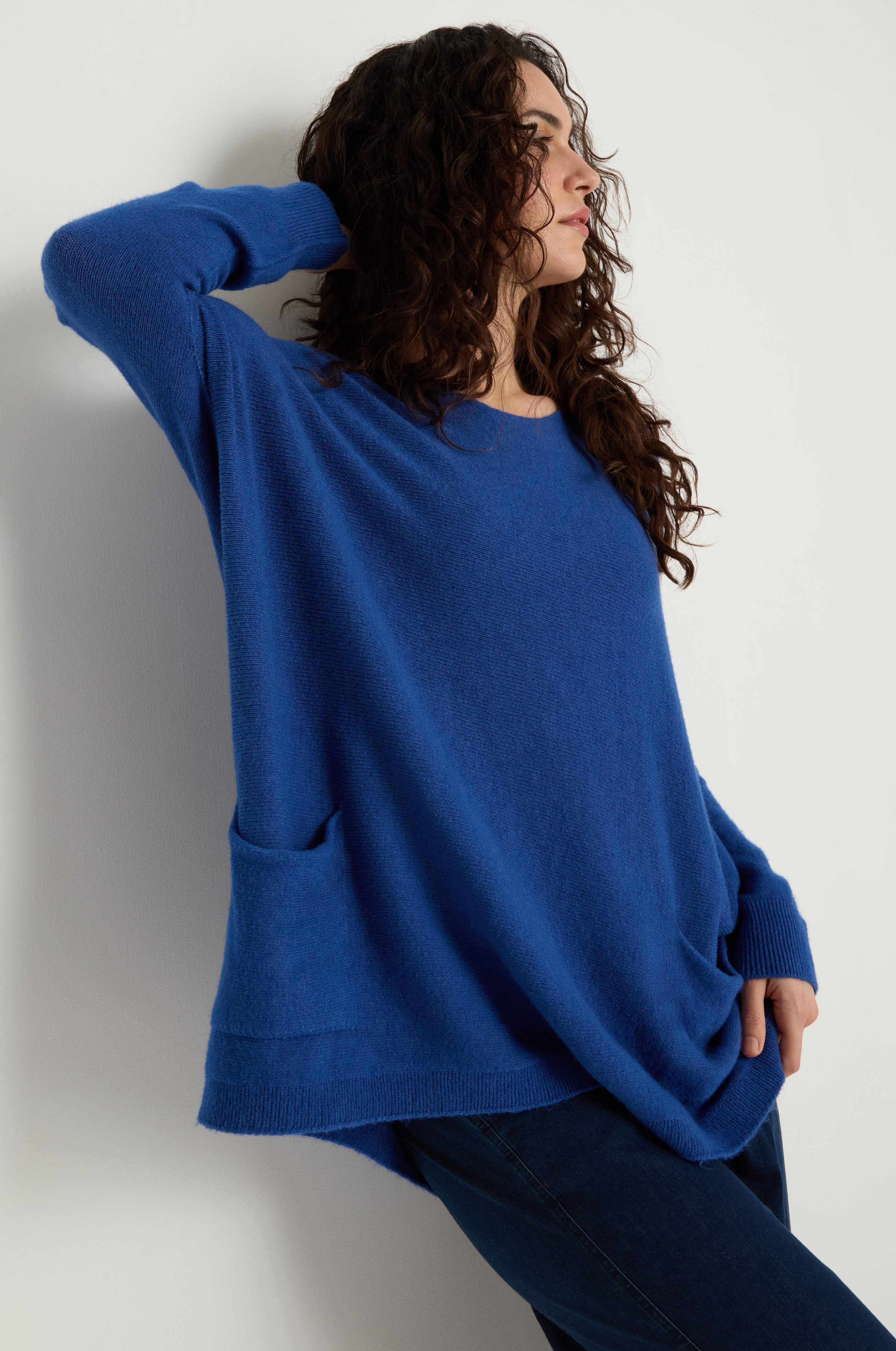 Two Pocket Oversize Knit