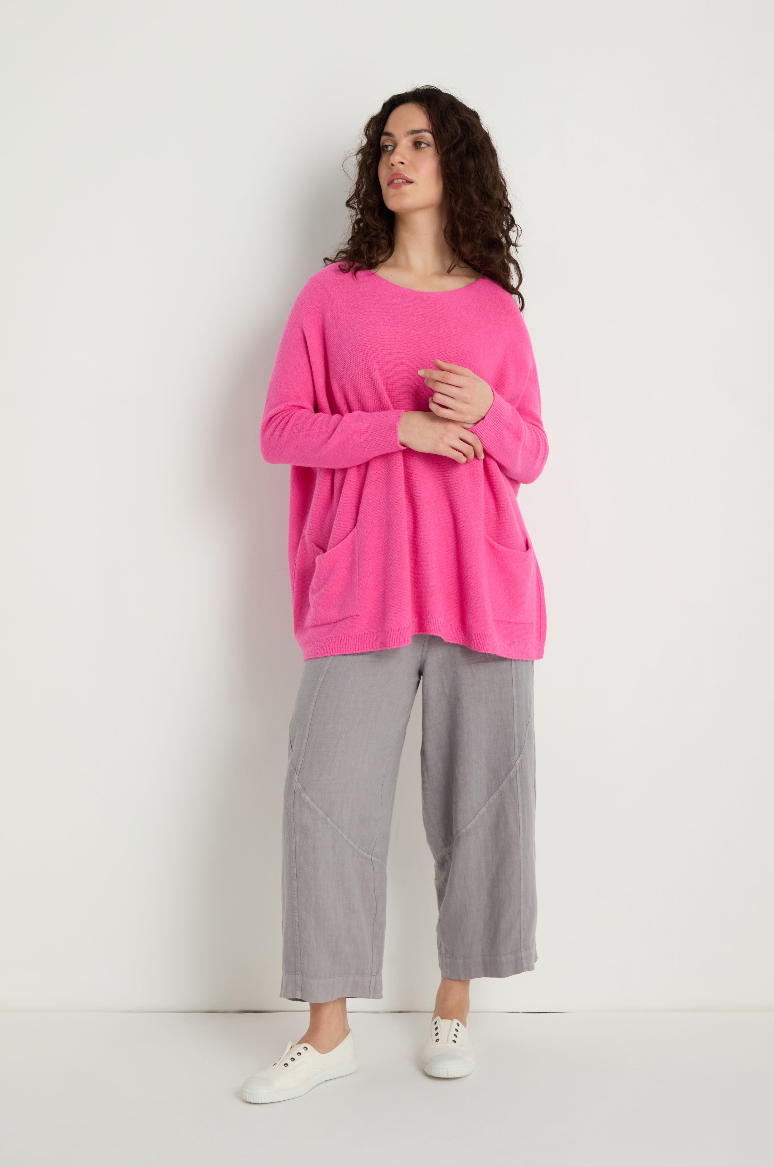 Two Pocket Oversize Knit
