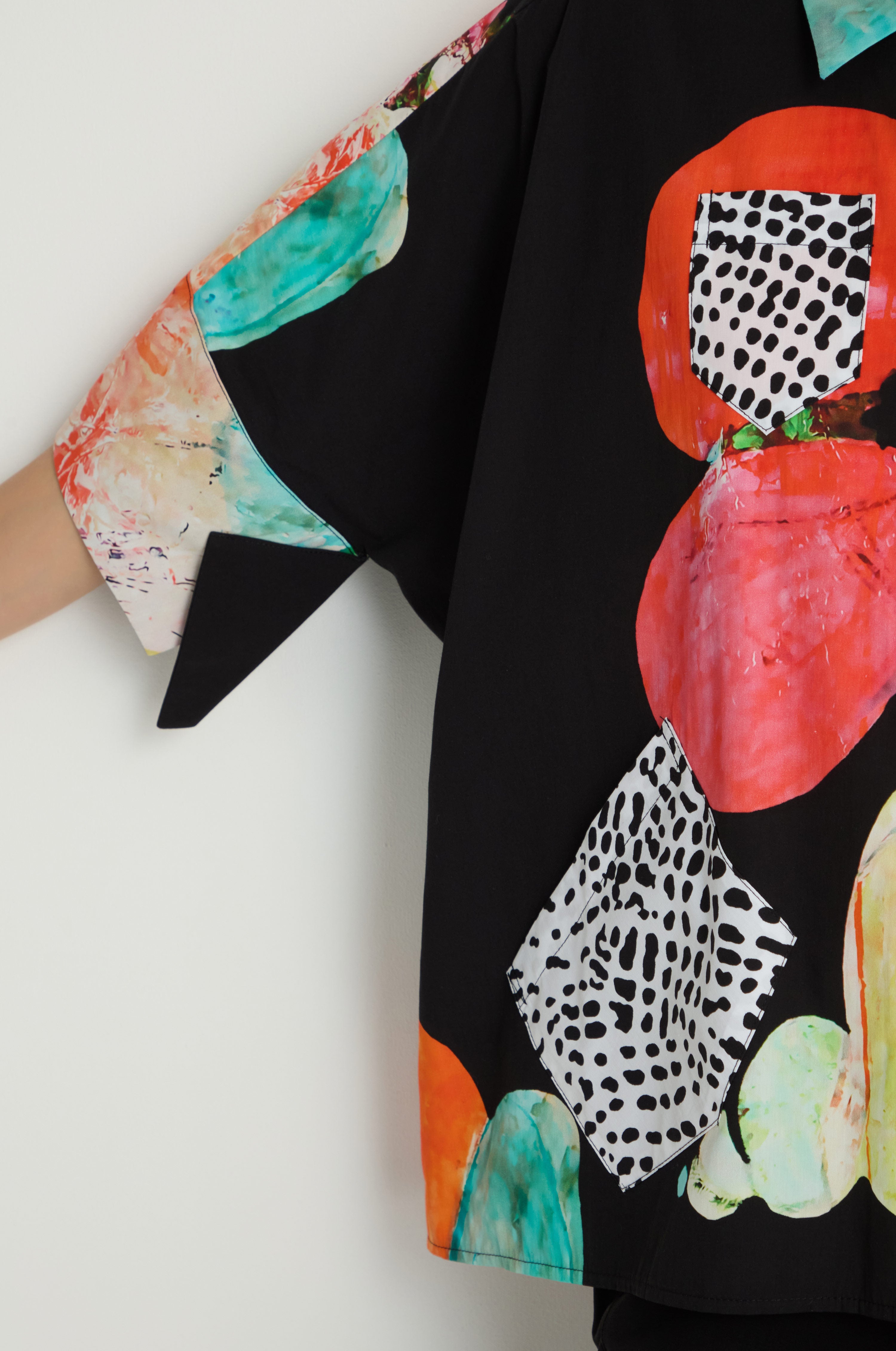 Bright Floral Boxy Shirt