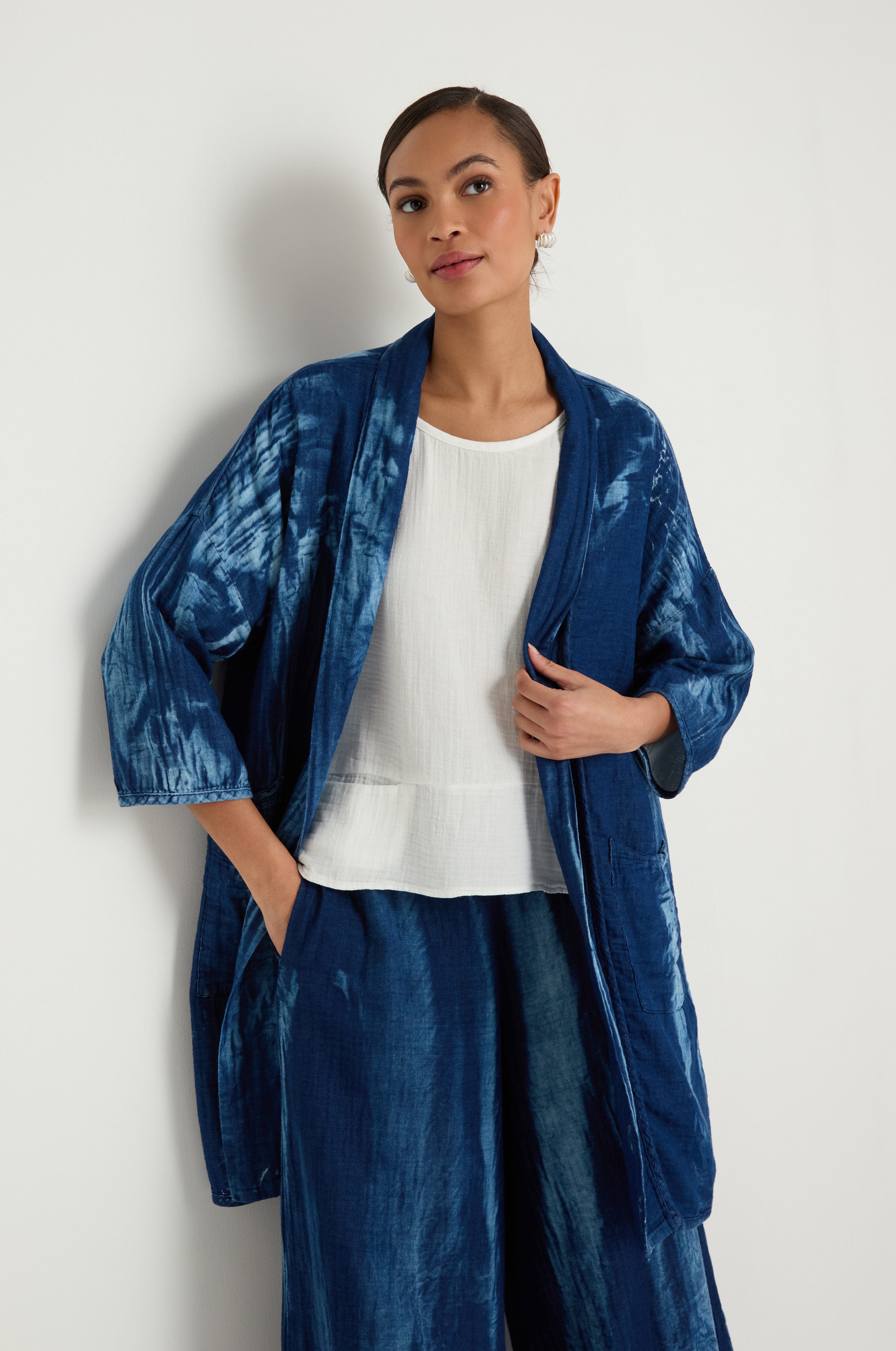 Soft Denim Easy Jacket
