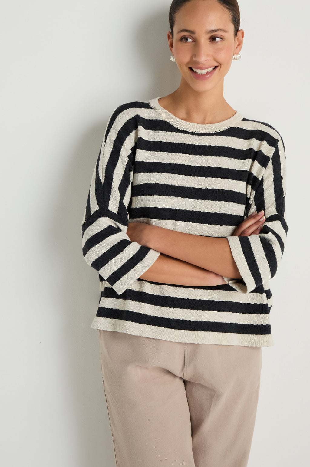 Striped Cotton Knit