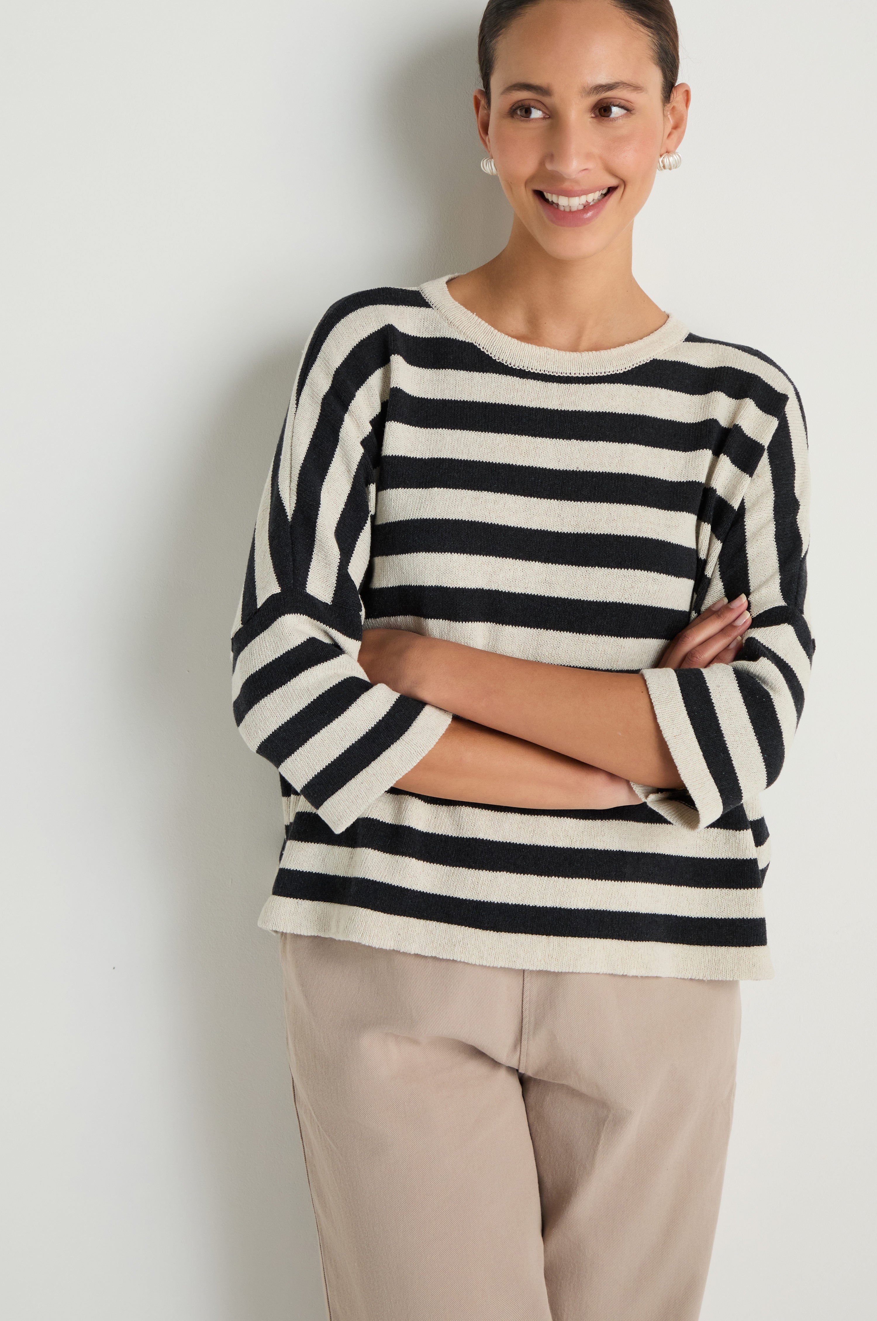 Striped Cotton Knit