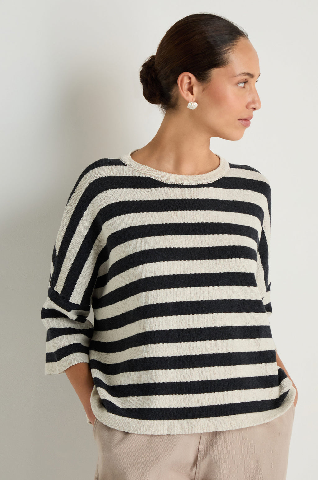 Striped Cotton Knit