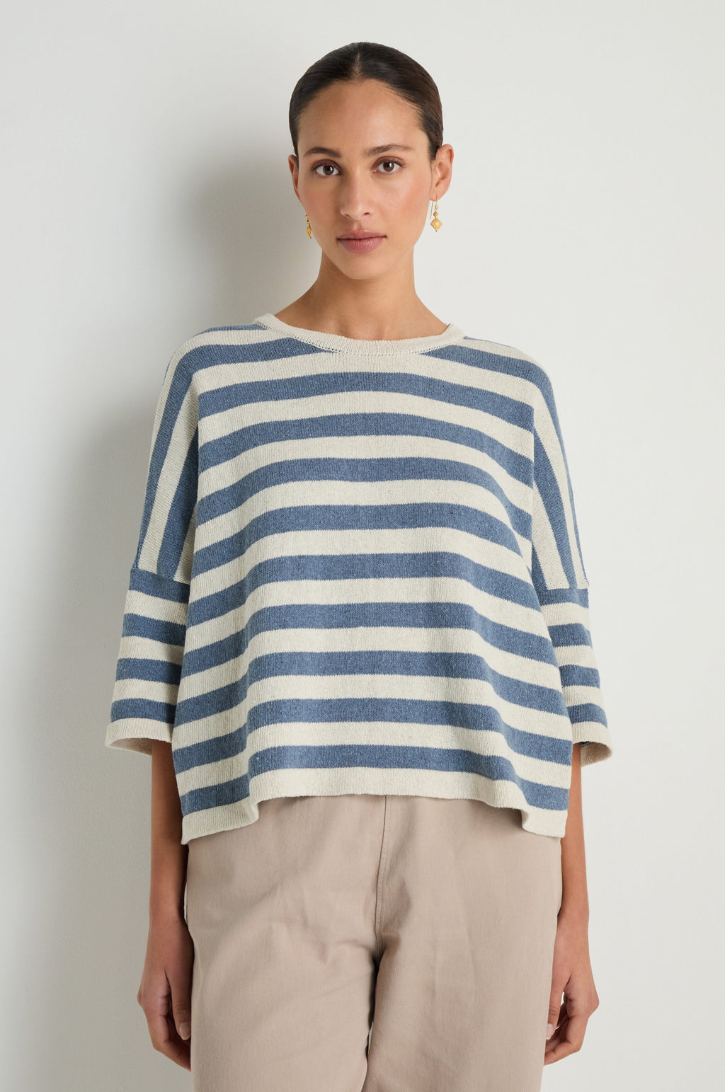 Striped Cotton Knit