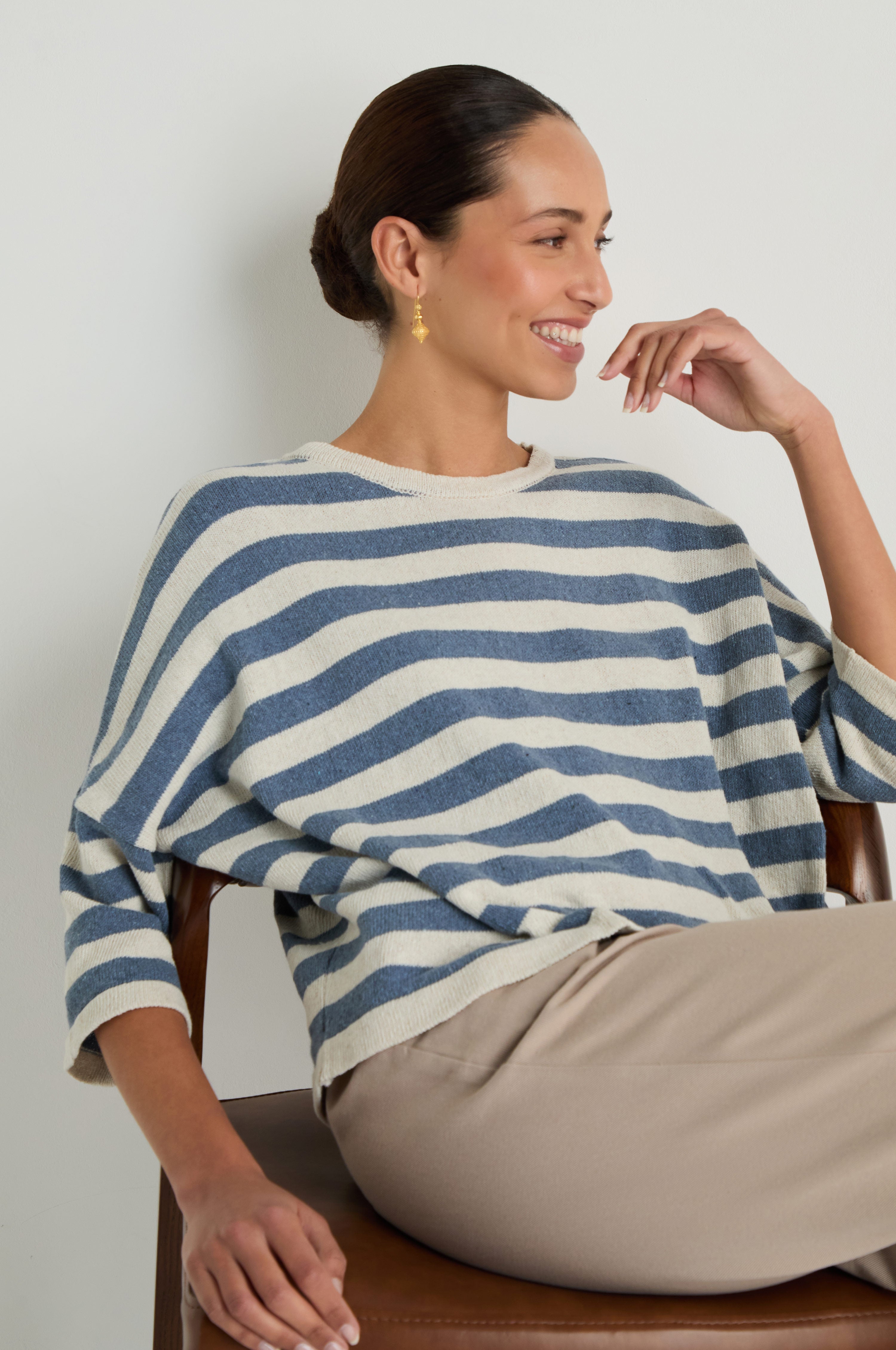Striped Cotton Knit
