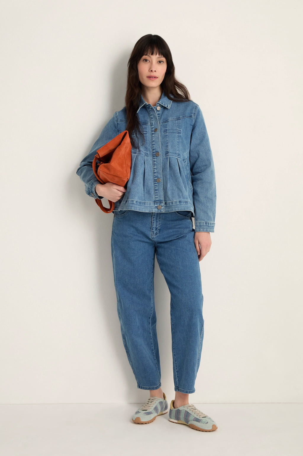 Cropped Denim Jacket