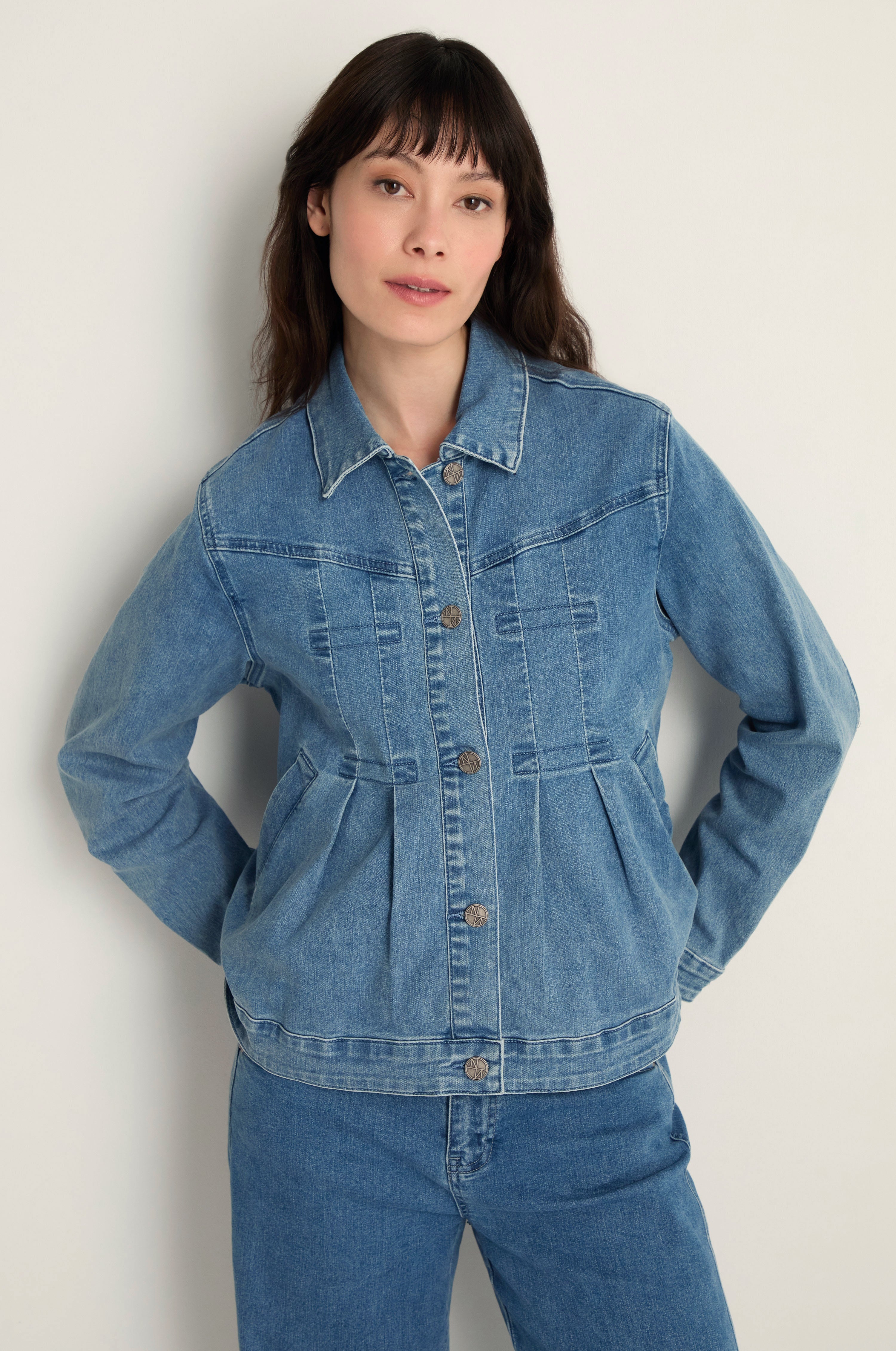 Cropped Denim Jacket