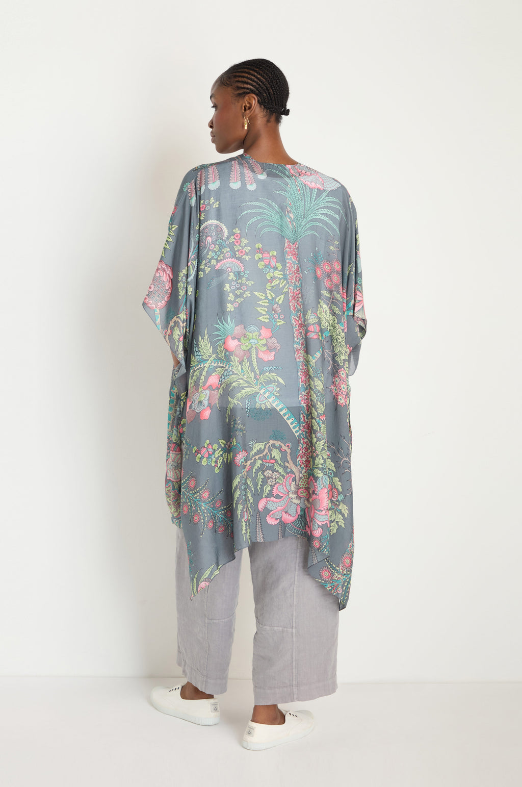 Boho Garden Print Throwover