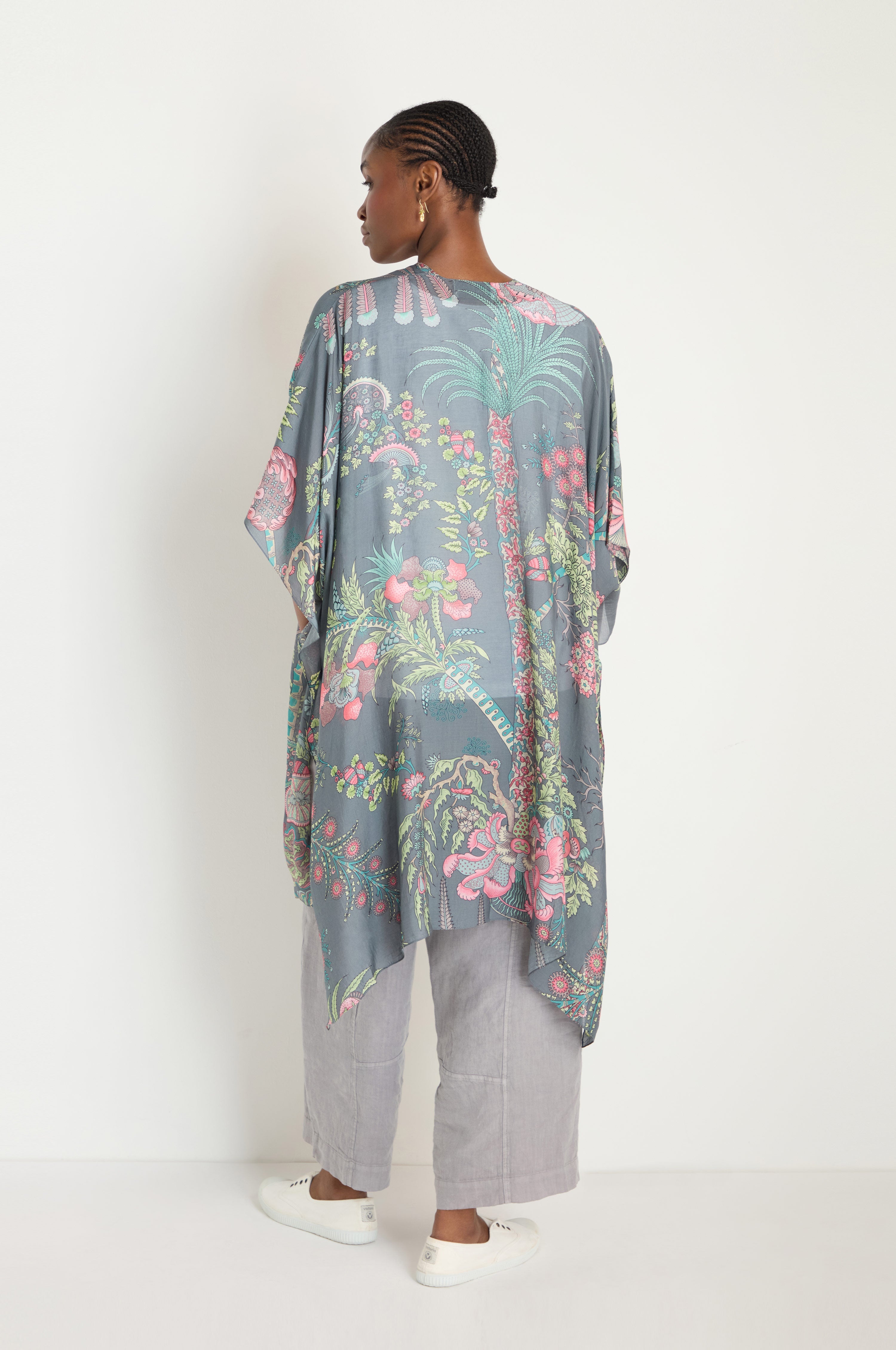 Boho Garden Print Throwover