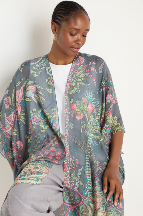 Boho Garden Print Throwover