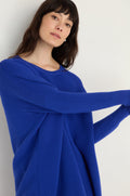 Round Neck Ribbed Jumper