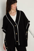 Piped Detail Cardigan