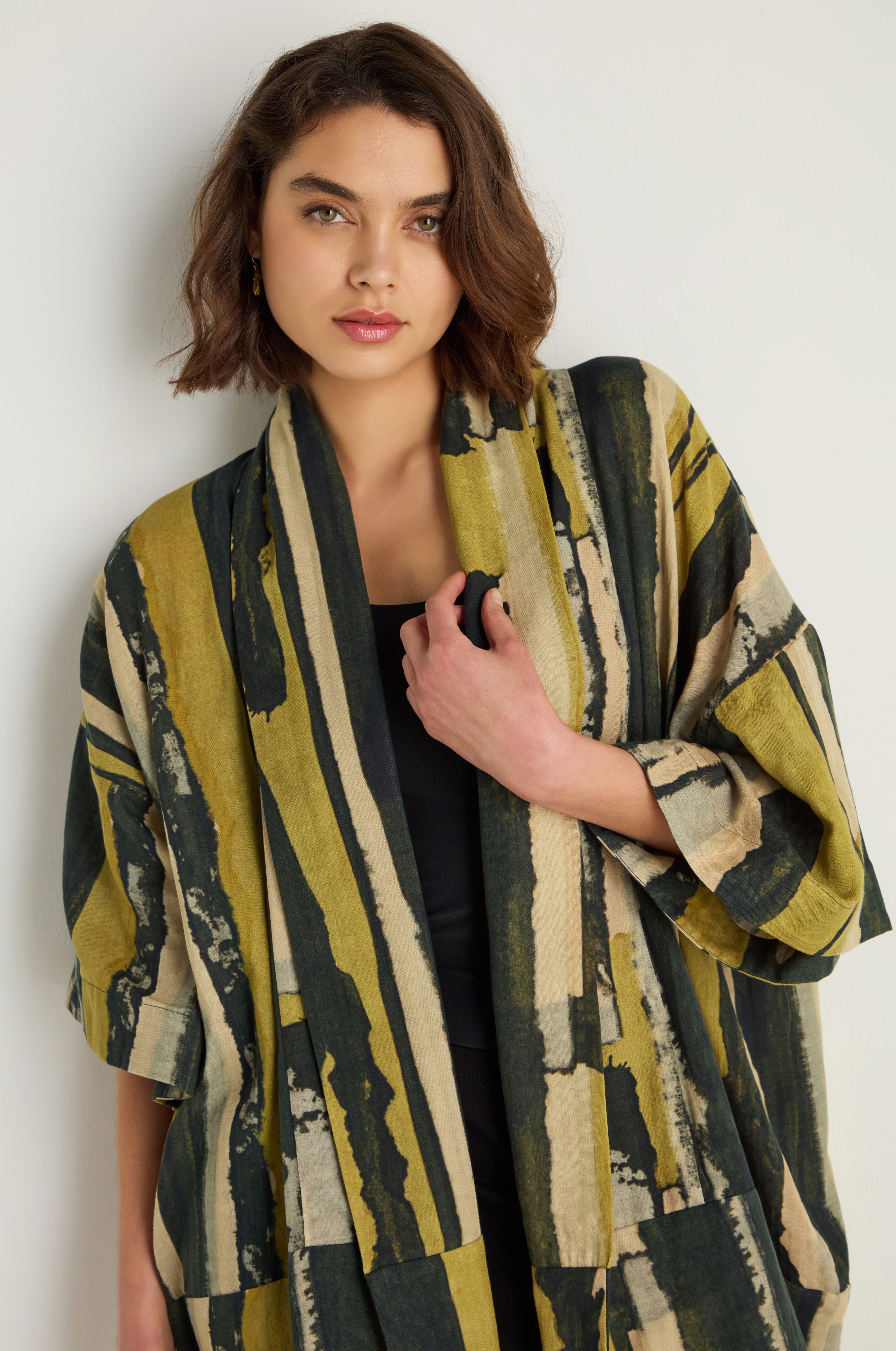 Oversized Cotton Kimono