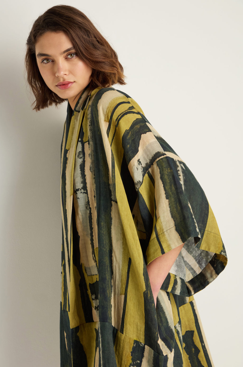 Oversized Cotton Kimono