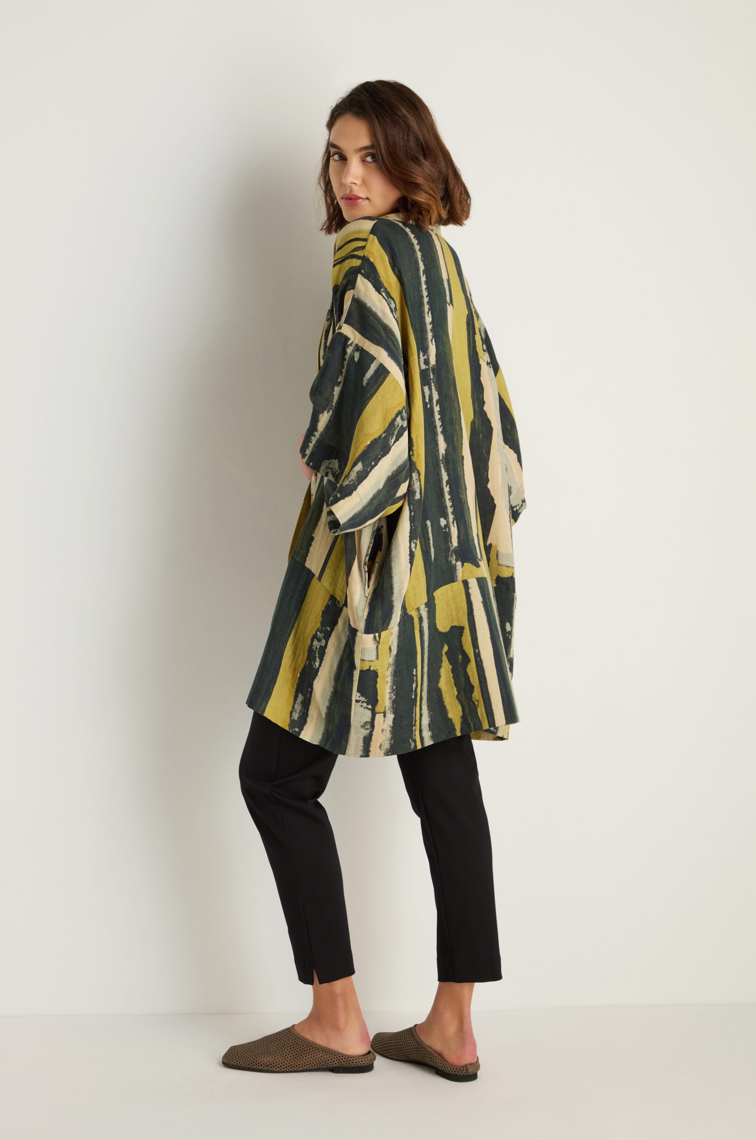 Oversized Cotton Kimono