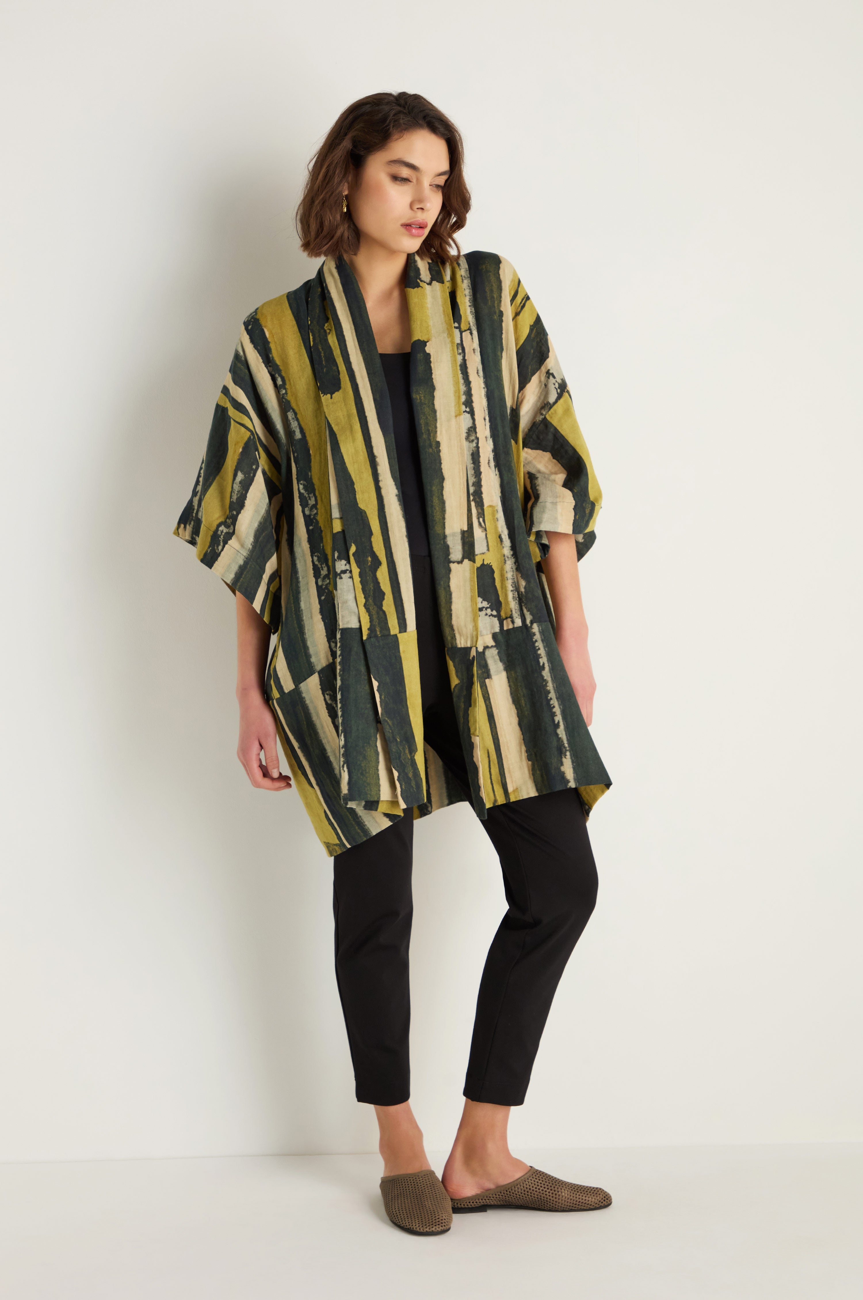 Oversized Cotton Kimono
